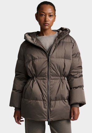 someday., REGULAR FIT SUBTLE SHEEN - Down coat - taupewood