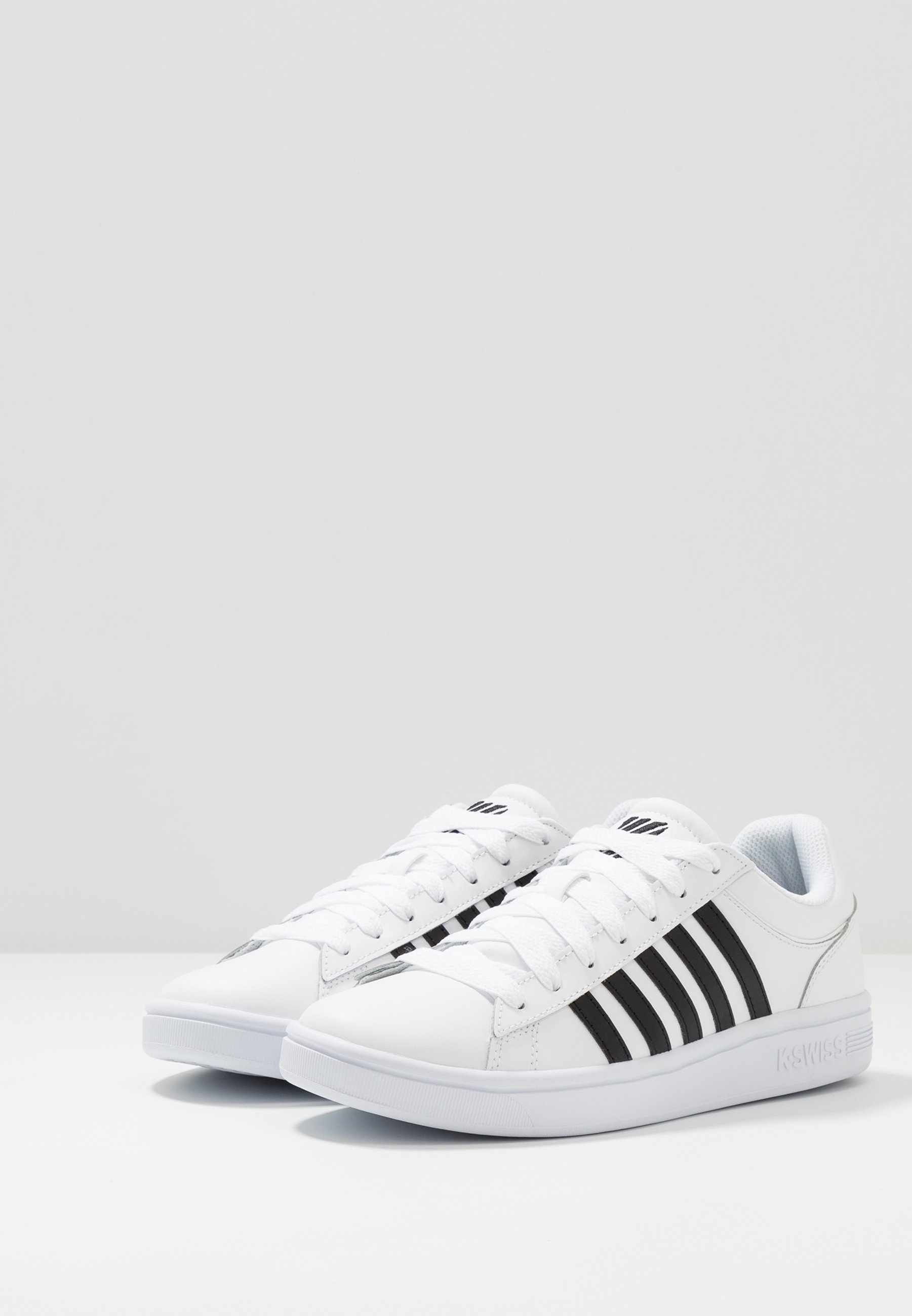 K SWISS COURT WINSTON Joggesko whiteblack Zalando.no K SWISS COURT SHIELD Joggesko whitenavy Zalando.no