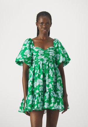 MARTINE MINI DRESS - Vapaa-ajan mekko - frog