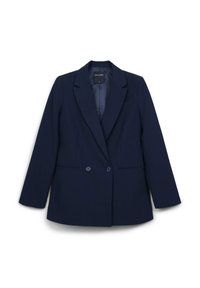 DOPPIOPETTO DUE - Cappotto corto - blu notte
