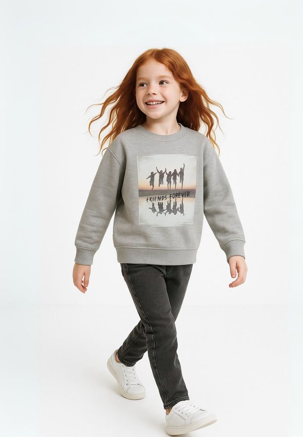 CREW NECK WITH PRINT - Sweatshirt
