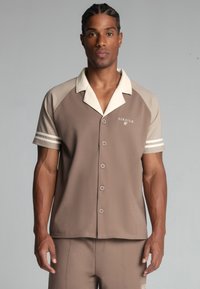 RETRO RESORT - Camisa - beige