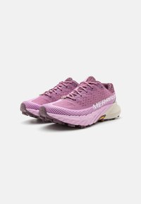 Merrell AGILITY PEAK 5 - Chaussures de running - mauve/fondant