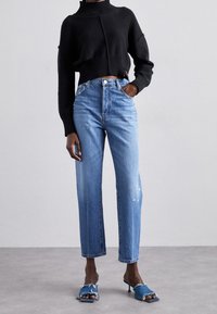 FRAME Vaqueros rectos - blue denim