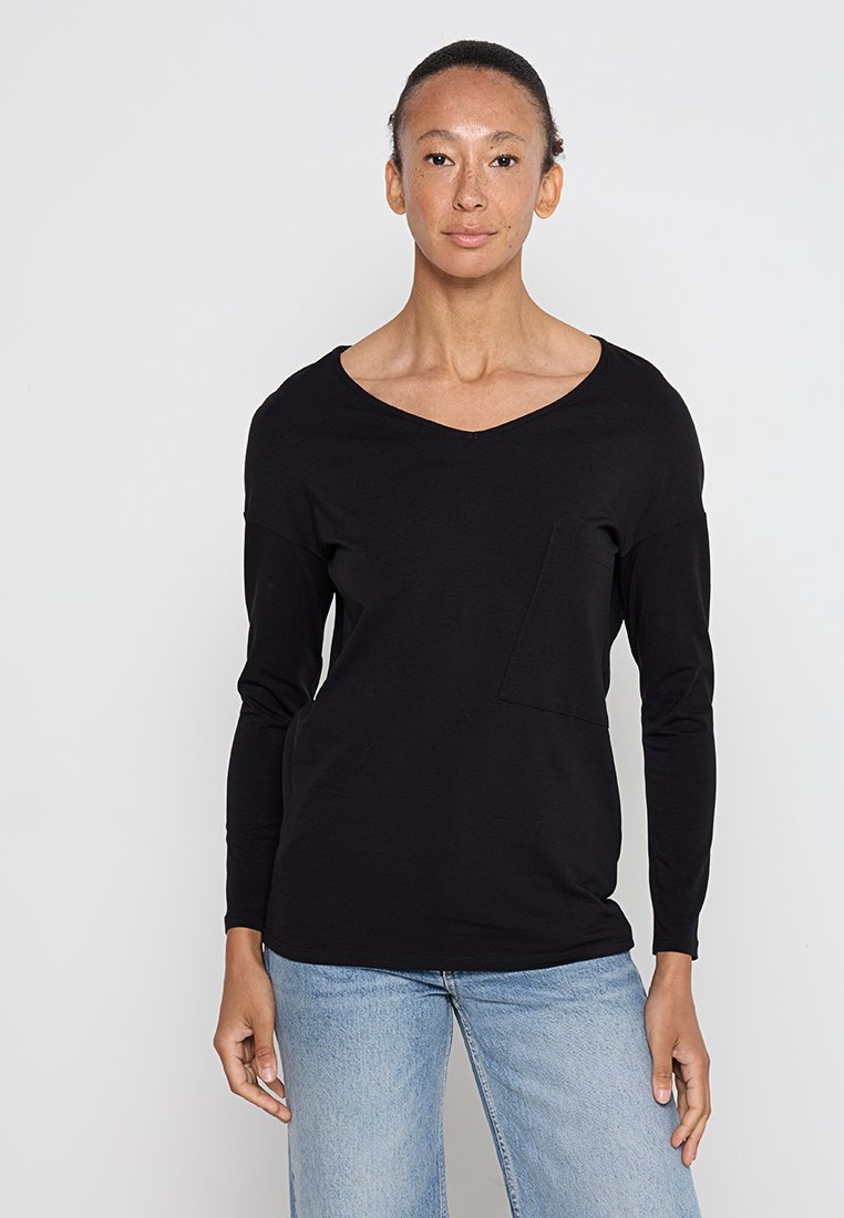 Sarah Pacini Longsleeve zwart