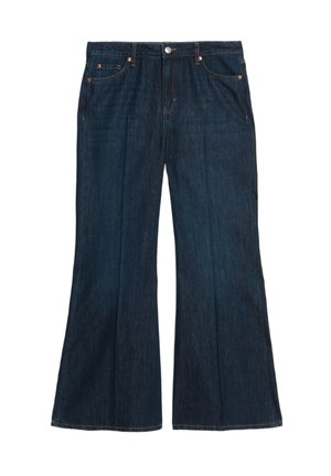MID RISE - Flared jeans - indigo