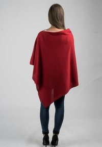 Dalle Piane Cashmere Mantella - rosso