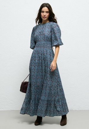 El Ganso, VESTIDO ODETTE ESTAMPADO - Vestido largo - marino