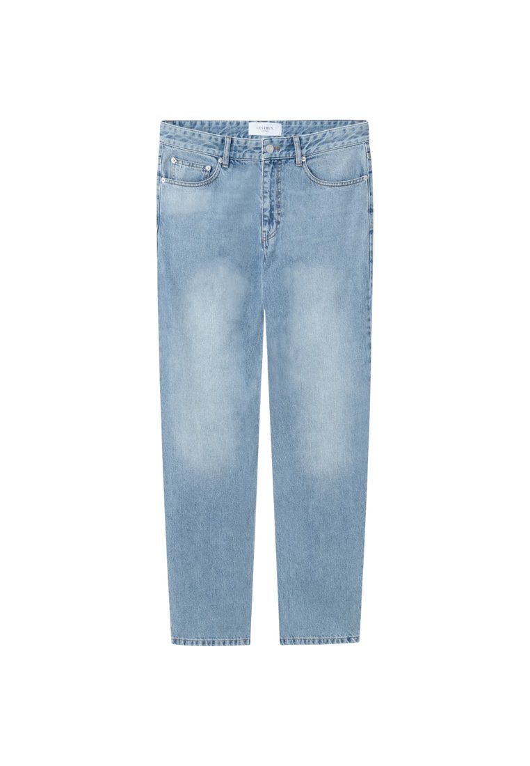 Les Deux Straight leg jeans lichtblauw