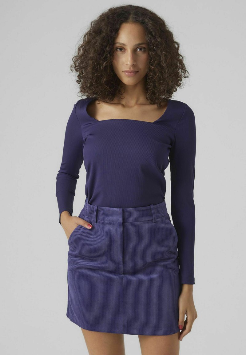 Siw Sofie O Neck Ls Top Astral Aura Aop Sofi