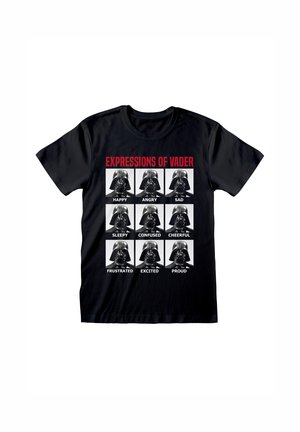 Henry Tiger STAR WARS EXPRESSIONS OF VADER - T-Shirt print - black