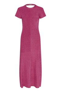 SILVI DRESS - Haljina s naramenicama - pink metallic
