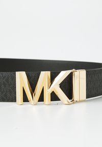 MICHAEL Michael Kors REVERSIBLE - Ceinture - black/gold-coloured