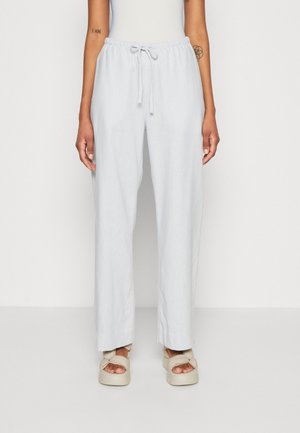 Weekday MIA TROUSERS - Παντελόνι - blue dusty light