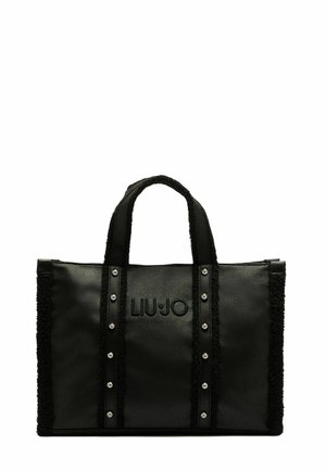 SHOPPING WITH STRAP - Cabas - black