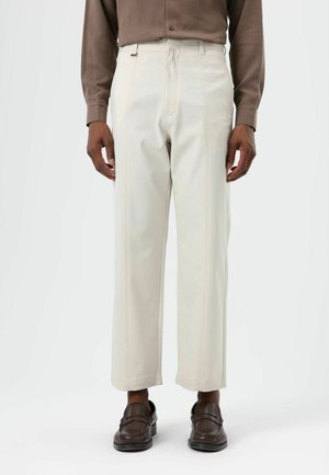 HIGH WAIST - Broek - ecru