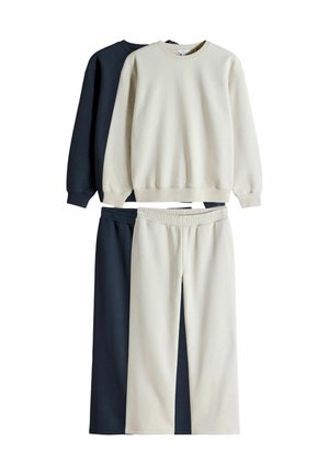 REGULAR FIT - 2 PACK CREW NECK  - Sweatshirt - navy oatmeal