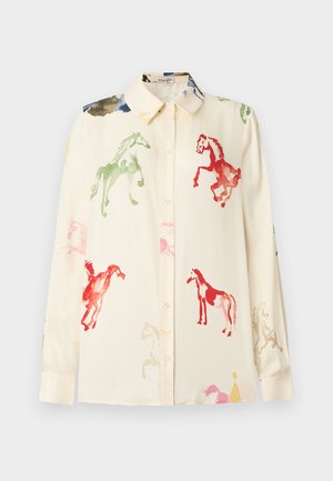 LONG SLEEVE SHIRT - Skjortebluser - cream