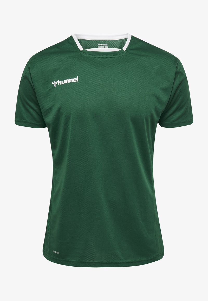 Hummel T-shirts print - evergreen