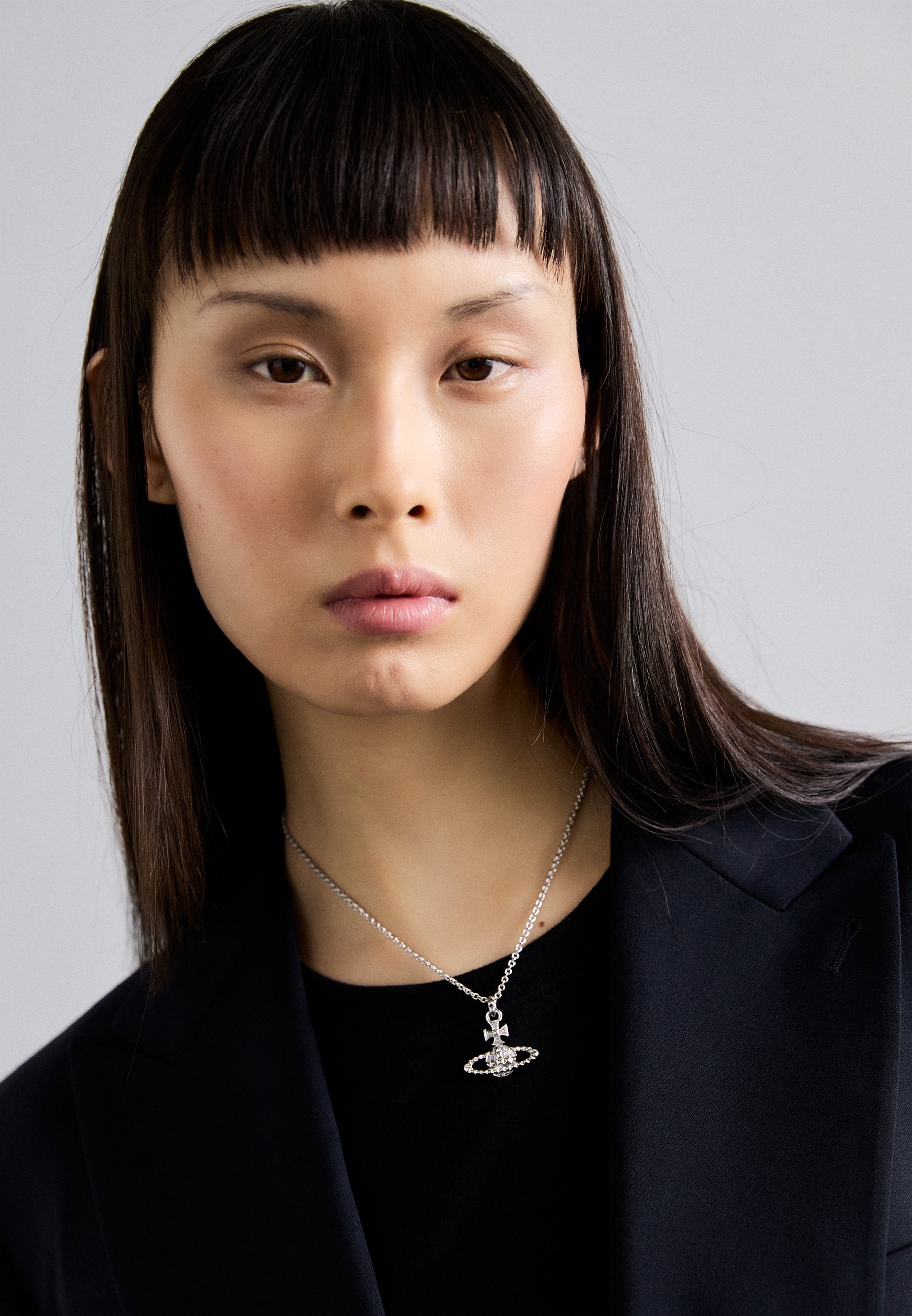 Vivienne Westwood MAYFAIR RELIEF PENDANT - Necklace - silver