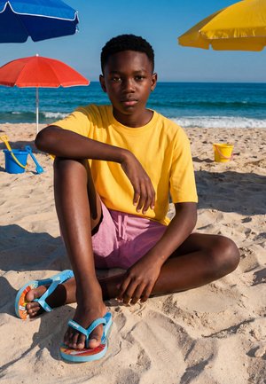 Havaianas, KIDS TOP WARNER UNISEX - Badesko - blue