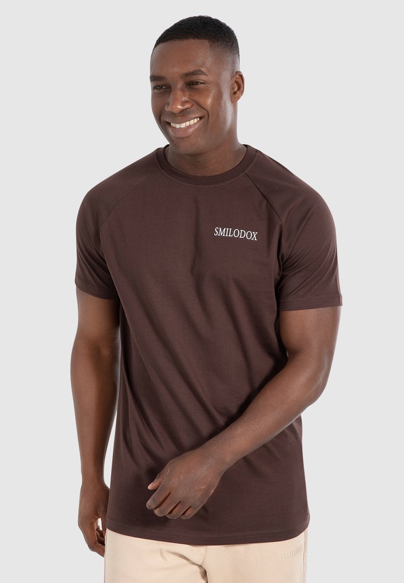 Smilodox Triko s potiskem - braun