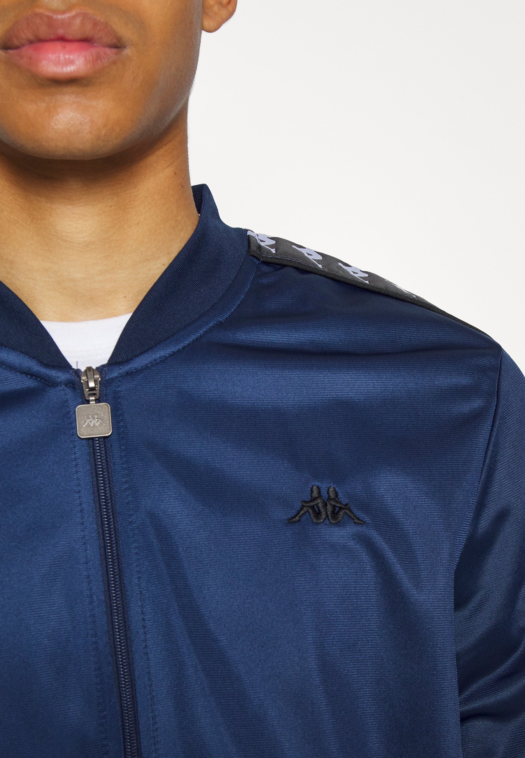 dark blue kappa jacket