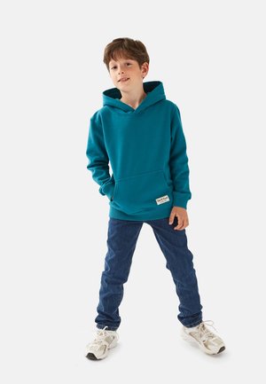 Band of Rascals, PLAIN - Hoodie - petrol