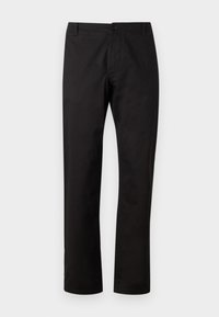 MOSA STRAIGHT - Trousers - black