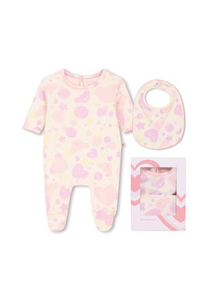 Billieblush, SET PYJAMAS+BIB NEWBORN GIRL - Kruippakje - pink