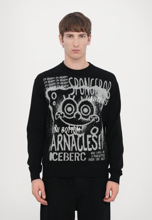 MAGLIA GIROCOLLO - Džemperis - nero