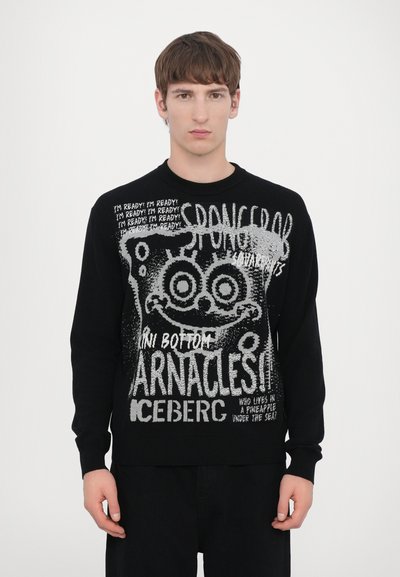 Iceberg MAGLIA GIROCOLLO - Jersey de punto - nero