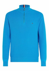 Tommy Hilfiger Stickad tröja - blue