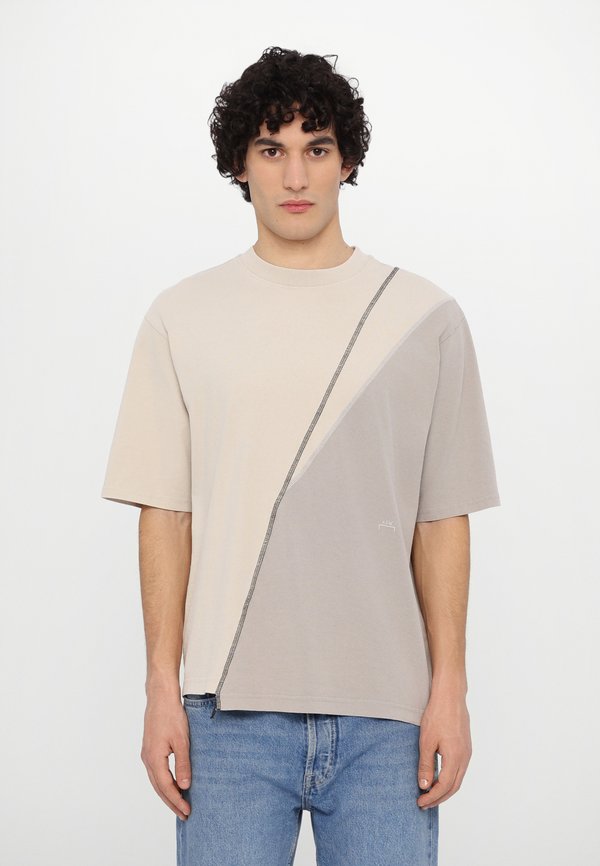 SPLICED  - Print T-shirt - beige bone