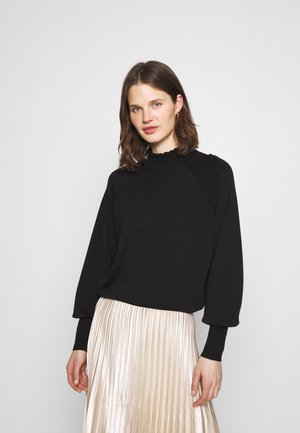 TALISA - Stickad tröja - black