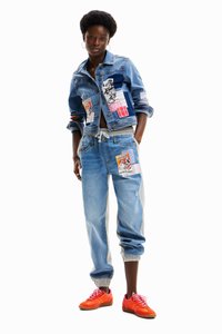 Desigual Relaxed fit jeans - medium wash