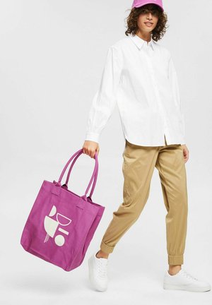 Tote bag - pink fuchsia