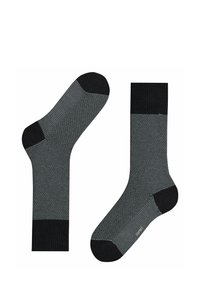 Esprit COZY PIQUÉ BOOT - Socken - black