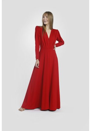 PAT - Vestito lungo - wino