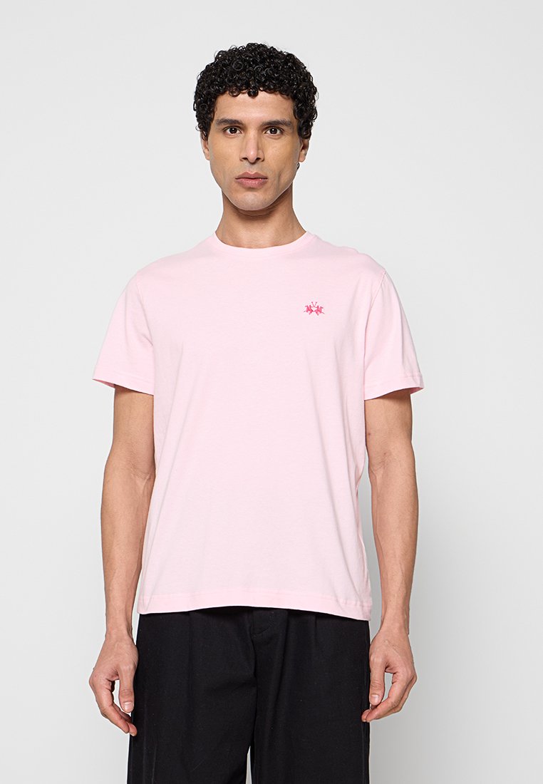 LA MARTINA T-shirt basic roze