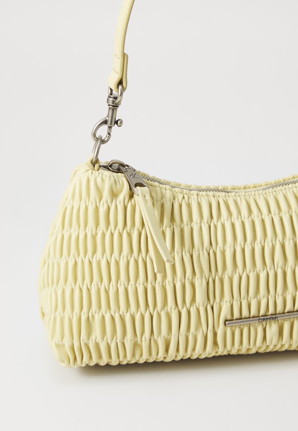 RUCHED DROP SHOULDER BAG - Handbag - parsnip3