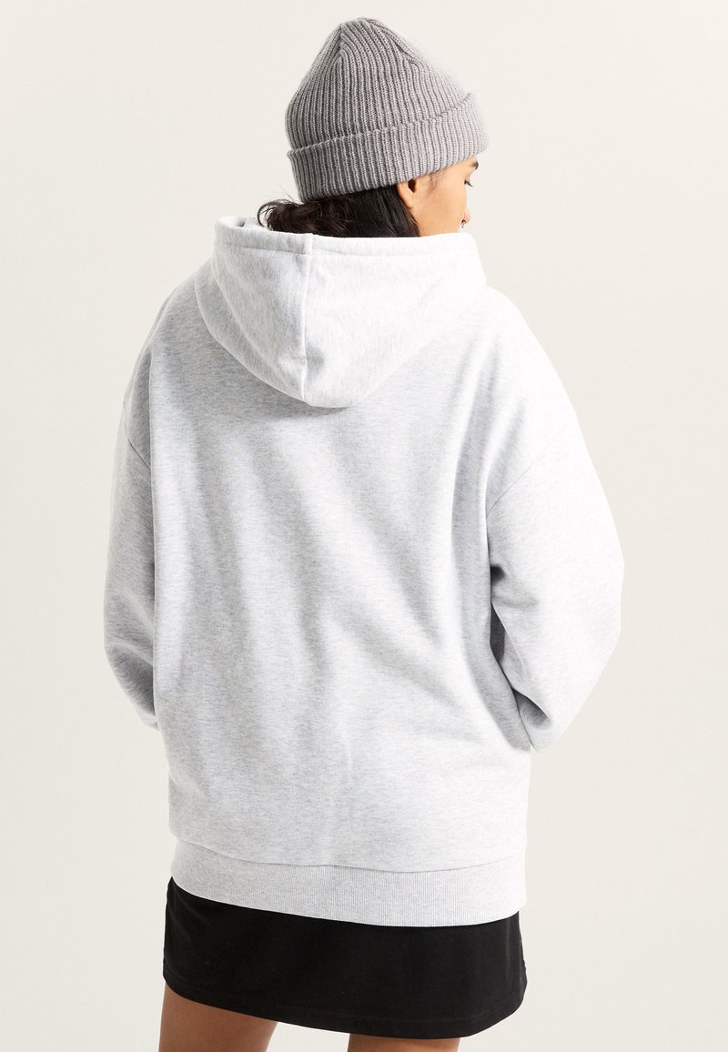 Vans SOUVENIR OVERSIZE - Mikina s kapucí - light grey