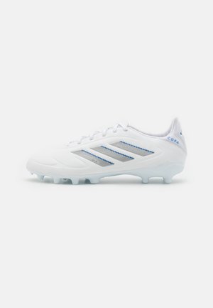 COPA PURE 3 LEAGUE FIRM/MULTI-GROUND KIDS - Fußballschuhe für festen Untergrund - footwear white/silver metallic/bright royal