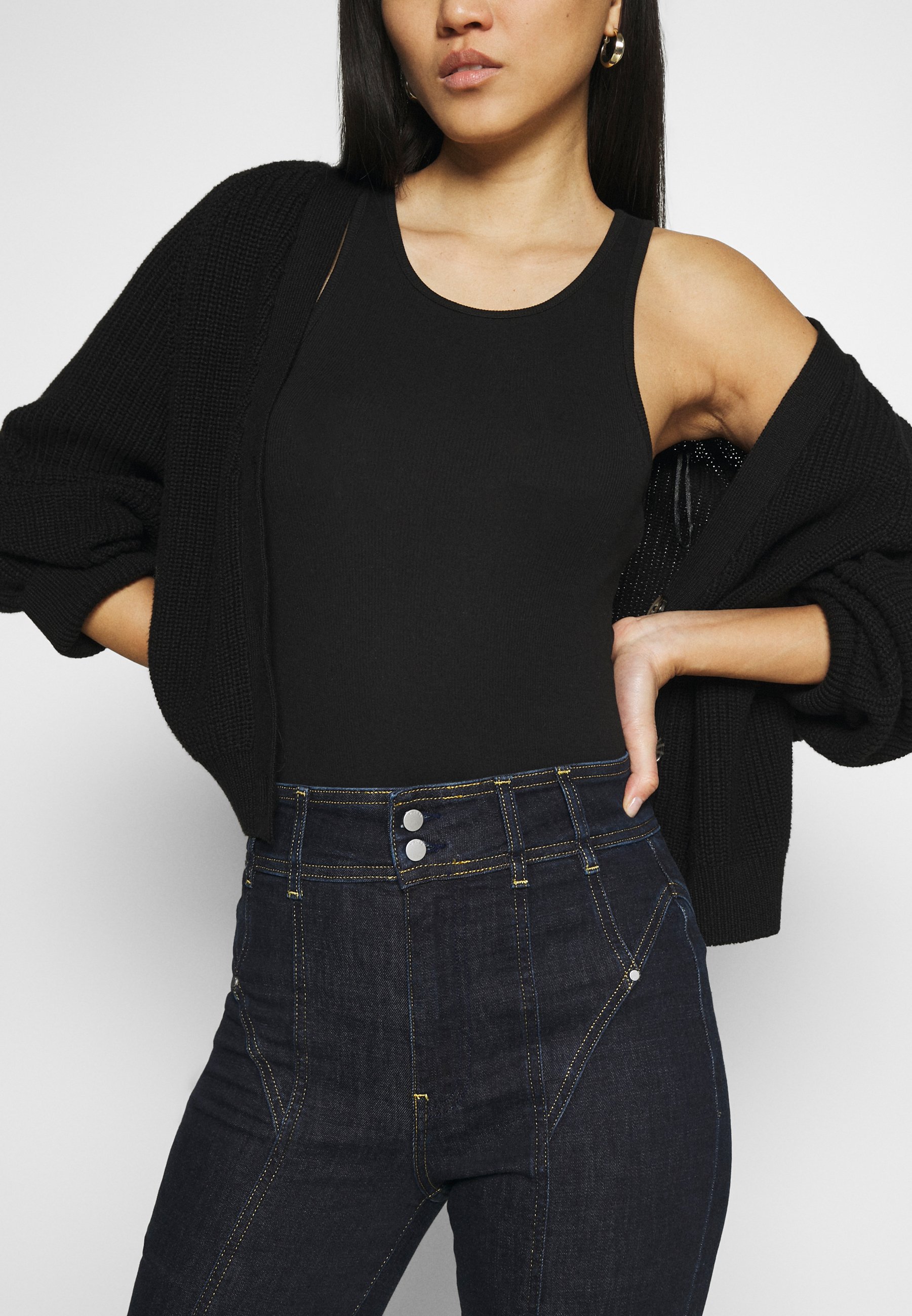 Guess CORSET BIKER - Jeans Skinny Fit 