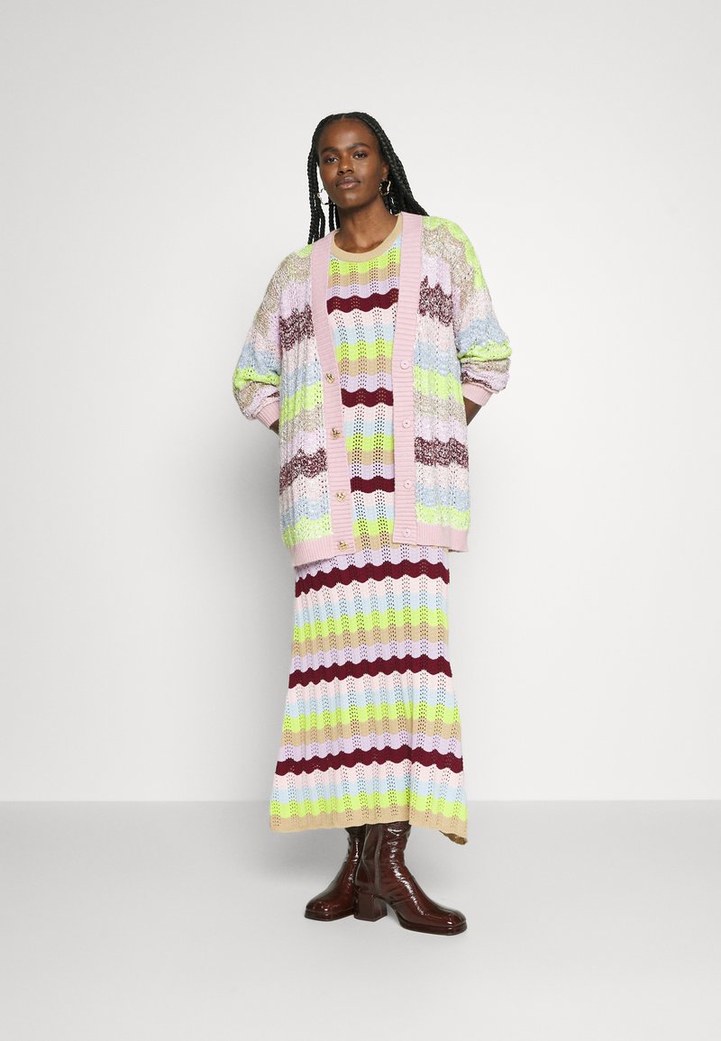 Olivia Rubin MIKA - Cardigan - wiggle stripe/multi-coloured - Zalando.ie