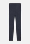 NKNWAXWOOL RIB LEGGINGS - Pajkice - ombre blue