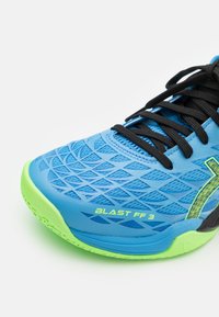 ASICS BLAST FF 3 - Handbalschoenen - waterscape/lime burst
