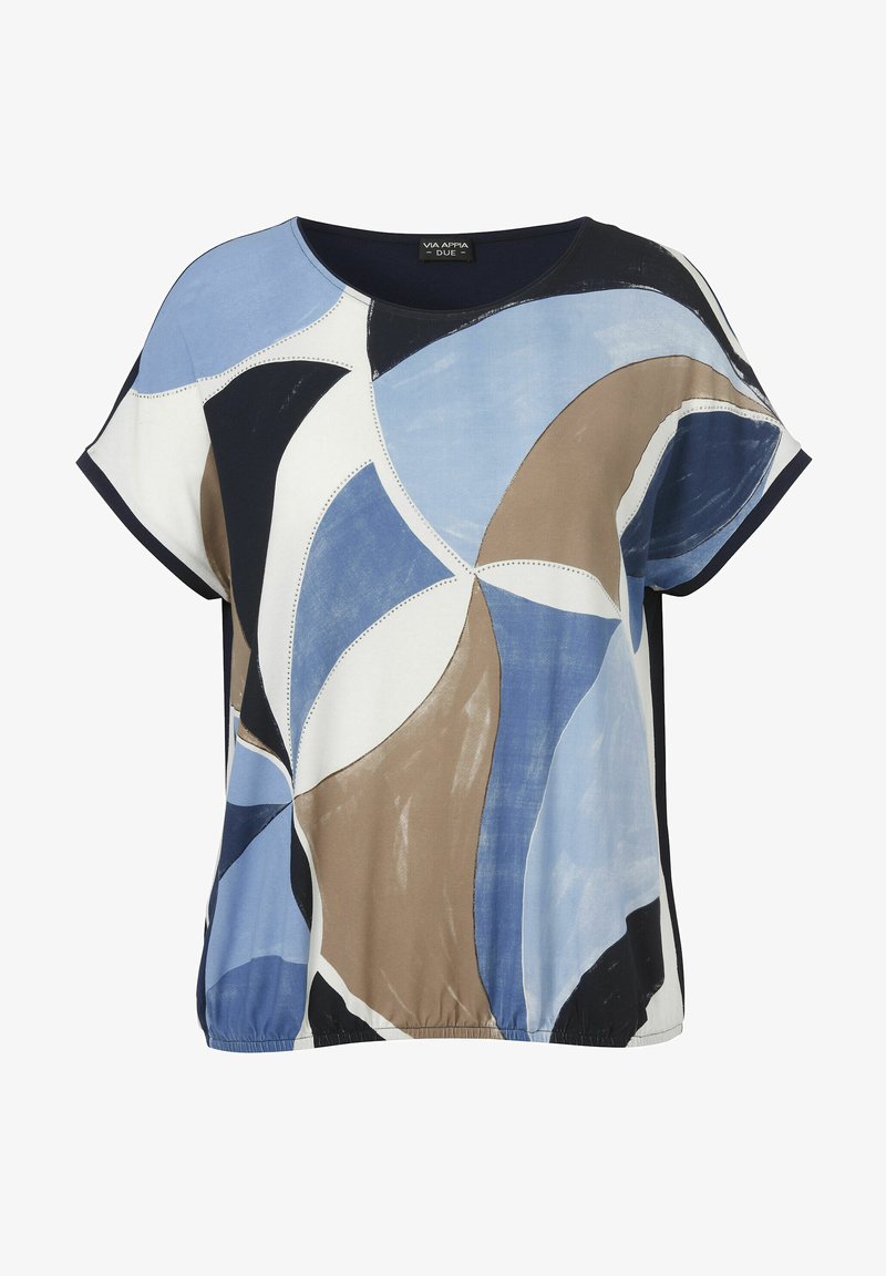Via Appia Due T-Shirt print - blau