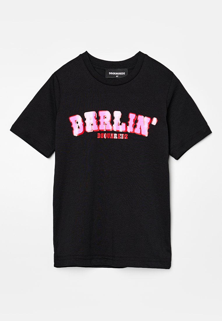 Dsquared2 T-shirt print zwart Dsquared2 T-shirt print zwart