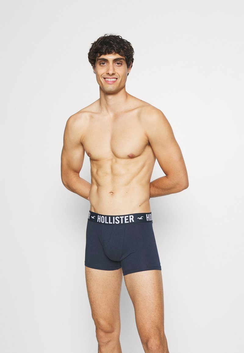 Herren Unterhosen | Hollister Co. PATTERN 5 PACK Panties light grey/dunkelblau - LB29094 Herren Unterhosen | Hollister Co. PATTERN 5 PACK Panties light grey/dunkelblau - LB29094